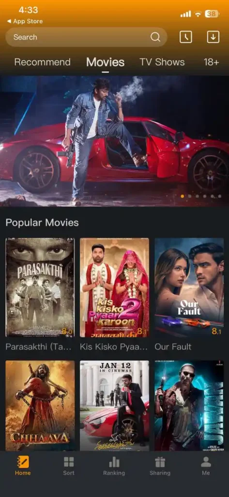 Travel Audit Movie App 2